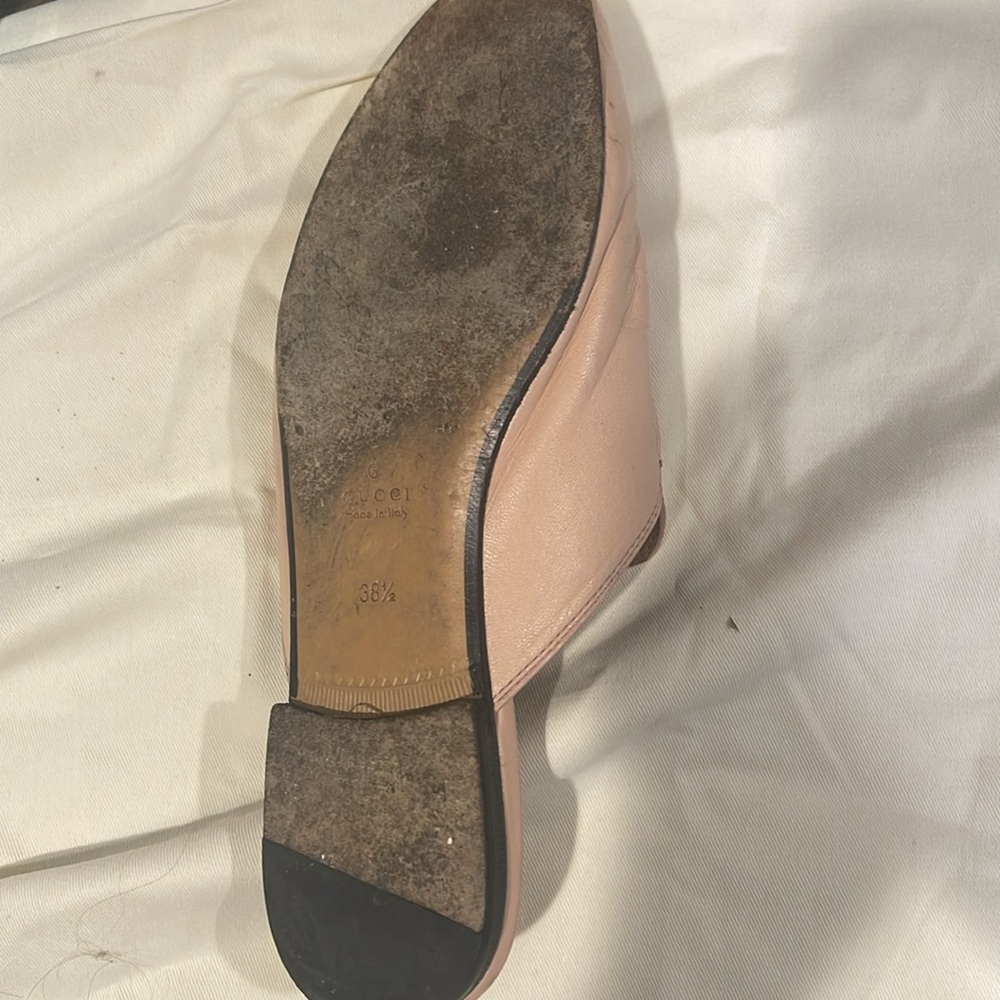 Gucci leather loafer size 38.5 pink - Picture 5 of 12